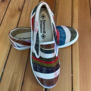 Farewell Frances Berber slip on shoes—read for size info!